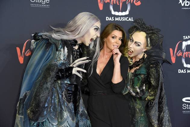 Sabia Boulahrouz at the Dance the Vampire Musical premiere in Stage Theatre to the Elbe in Hamburg at 17 09 2017