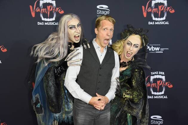 Oliver Pocher at the Dance the Vampire Musical premiere in Stage Theatre to the Elbe in Hamburg at 17 09 2017