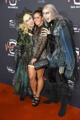 Sarah Lombardi at the Dance the Vampire Musical premiere in Stage Theatre to the Elbe in Hamburg at 17 09 2017