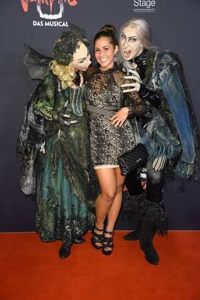 Sarah Lombardi at the Dance the Vampire Musical premiere in Stage Theatre to the Elbe in Hamburg at 17 09 2017