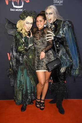 Sarah Lombardi at the Dance the Vampire Musical premiere in Stage Theatre to the Elbe in Hamburg at 17 09 2017