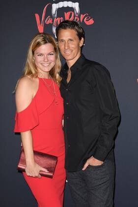 Saskia Leppin and Frank Fröhling at the Musical Premiere from Dance the Vampire at 17 09 2017 in Hamburg Dance the Vampire Musical Premiere in Hamburg 2017