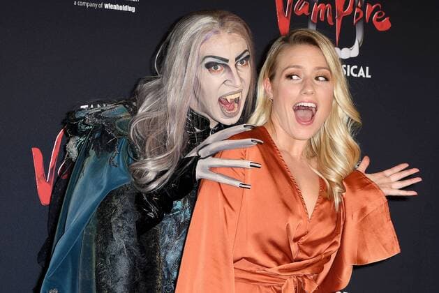Vanessa Meisinger at the Musical Premiere from Dance the Vampire at 17 09 2017 in Hamburg Dance the Vampire Musical Premiere in Hamburg 2017