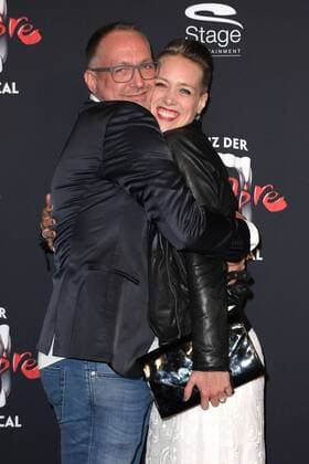 Nik Breidenbach and his Sister Dörthe at the Musical Premiere from Dance the Vampire at 17 09 2017 in Hamburg Dance the Vampire Musical Premiere in Hamburg 2017