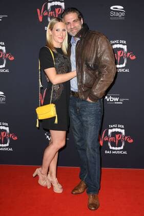 Carsten Spengemann with his Girlfriend Julie big at the Musical Premiere from Dance the Vampire at 17 09 2017 in Hamburg Dance the Vampire Musical Premiere in Hamburg 2017