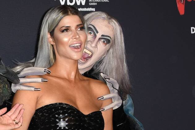 Micaela Schäfer at the Musical Premiere from Dance the Vampire at 17 09 2017 in Hamburg Dance the Vampire Musical Premiere in Hamburg 2017