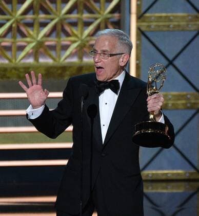 Don Roy King accepts the award for Outstanding Directing for a Variety Series for Saturday Night Live onstage during the 69th annual Primetime Emmy Awards at Microsoft Theater in Los Angeles on September 17, 2017.  LAP201709170281 JIMxRUYMEN