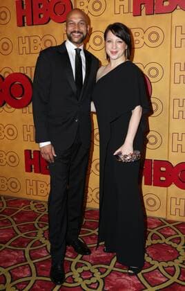 September 17, 2017 - U.S. - 17 September 2017 - Los Angeles, California - Keegan-Michael Key, Elisa Pugliese. HBO Post Award Reception following the 69th Primetime Emmy Awards held at the Pacific Design Center. Photo Credit: PMA AdMedia U.S. - ZUMAa123 20170917_zaa_a123_1282 Copyright: xParisaxMichelleAdmediax