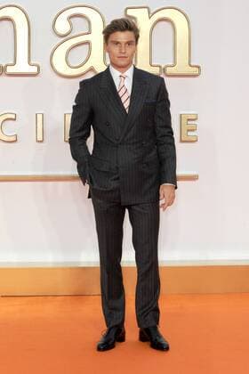 English model and actor Oliver Cheshire attends the World premiere of Kingsman: The Golden Circle at Odeon Leicester Square in London. SEPTEMBER 18th 2017  TSTx172141