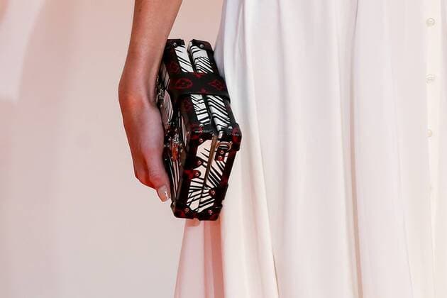 . 18 09 2017. London, United Kingdom. Kingsman: The Golden Circle world premiere. Caroline Winberg s hang bag.  xDinendraxHariax xi-Imagesx IIM-15901-0047