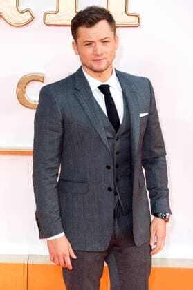 September 18, 2017 - London, London, UK - Taron Egerton attends the KIngsman: The Golden Circle world film premiere London UK  - ZUMAt138 20170918_zap_t138_054 Copyright: xRayxTangx