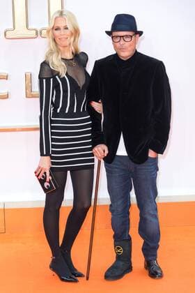 September 18, 2017 - London, London, UK - Claudia Schiffer and and Matthew Vaughn attends the KIngsman: The Golden Circle world film premiere London UK  - ZUMAt138 20170918_zap_t138_084 Copyright: xRayxTangx