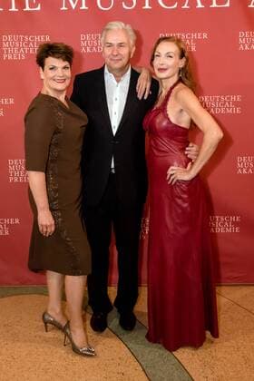 Gayle Tufts Klaus Wowereit Ute Lemper German Musical Theatre Prize 2017 in Winter Garden Berlin in Berlin at 18 09 2017