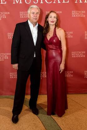 Klaus Wowereit Ute Lemper Musical Theatre Honour Award 2017 German Musical Theatre Prize 2017 in Winter Garden Berlin in Berlin at 18 09 2017