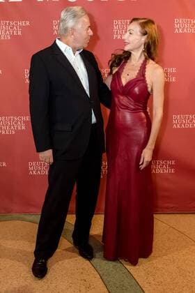 Klaus Wowereit Ute Lemper Musical Theatre Honour Award 2017 German Musical Theatre Prize 2017 in Winter Garden Berlin in Berlin at 18 09 2017