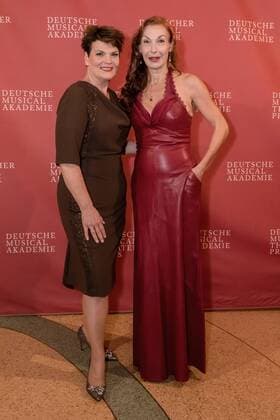 Gayle Tufts Ute Lemper German Musical Theatre Prize 2017 in Winter Garden Berlin in Berlin at 18 09 2017