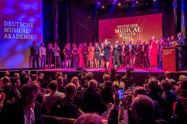 German Musical Theatre Prize 2017 in Winter Garden Berlin in Berlin at 18 09 2017
