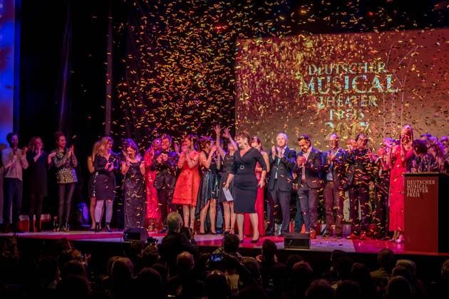 German Musical Theatre Prize 2017 in Winter Garden Berlin in Berlin at 18 09 2017