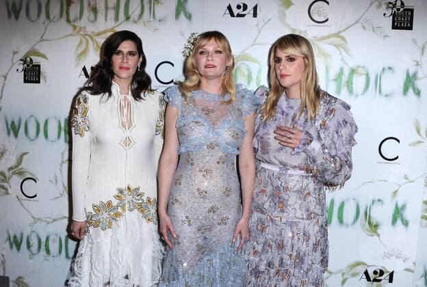 The premiere of Woodshock at the ArcLight Cinemas on September 18, 2017 in Hollywood, California Kirsten Dunst;Laura Mulleavy;Kate Mulleavy Los Angeles United States  548488