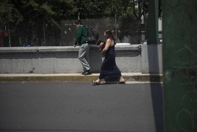 September 19, 2017 - Mexico City, Mexico City, MX - Powerfull eartquake in Mexico City. Mexico City MX - ZUMAa136 20170919_zap_a136_016 Copyright: xJoelxAlvarezx