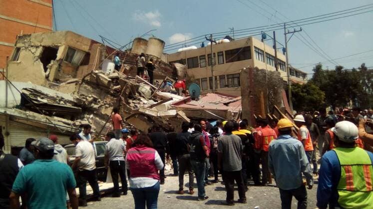 Mexico Earthquake: Twitter Catalogs the Damage in Pictures Mexico Mexico  548578