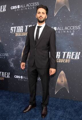 Star Trek : Discovery Premiere in Los Angeles September 19, 2017 - Los Angeles, CA, U.S. - 19 September 2017 - Hollywood, California - Shazad Latif. Ã¢â‚¬ËœStar Trek: DiscoveryÃ¢â‚¬â ¢ Premiere held at the ArcLight Cinerama Done in Hollywood. Photo Credit: AdMedia Los Angeles U.S. - ZUMAa123 20170919_zaa_a123_113 Copyright: xAdmediax