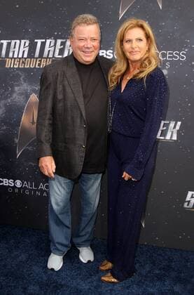 Star Trek : Discovery Premiere in Los Angeles September 19, 2017 - Los Angeles, CA, U.S. - 19 September 2017 - Hollywood, California - William Shatner and wife Elizabeth Shatner. Ã¢â‚¬ËœStar Trek: DiscoveryÃ¢â‚¬â ¢ Premiere held at the ArcLight Cinerama Done in Hollywood. Photo Credit: AdMedia Los Angeles U.S. - ZUMAa123 20170919_zaa_a123_150 Copyright: xAdmediax
