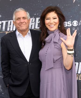 Star Trek : Discovery Premiere in Los Angeles September 19, 2017 - Los Angeles, CA, U.S. - 19 September 2017 - Hollywood, California - Leslie Moonves and wife Julie Chen. Ã¢â‚¬ËœStar Trek: DiscoveryÃ¢â‚¬â ¢ Premiere held at the ArcLight Cinerama Done in Hollywood. Photo Credit: AdMedia Los Angeles U.S. - ZUMAa123 20170919_zaa_a123_184 Copyright: xAdmediax