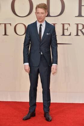 September 20, 2017 - London, London, UK - London, UK. DOMHNALL GLEESON attends the world film premiere of Goodbye Christopher Robin in Leicester Square. London UK  - ZUMAl94_ 20170920_zaf_l94_085 Copyright: xRayxTangx