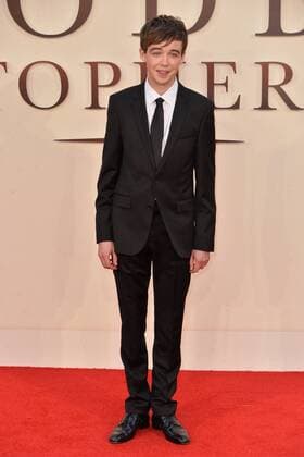 September 20, 2017 - London, London, UK - London, UK. ALEX LAWTHER attends the world film premiere of Goodbye Christopher Robin in Leicester Square. London UK  - ZUMAl94_ 20170920_zaf_l94_092 Copyright: xRayxTangx