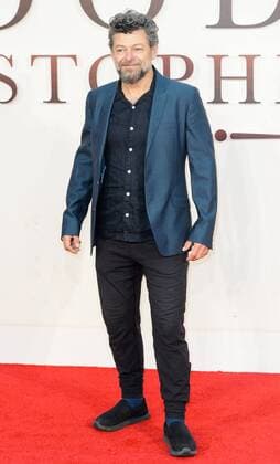 September 20, 2017 - London, London, UK - London, UK. Actor ANDY SERKIS attends the world film premiere of Goodbye Robin in Leicester Square. London UK  - ZUMAl94_ 20170920_zaf_l94_095 Copyright: xRayxTangx