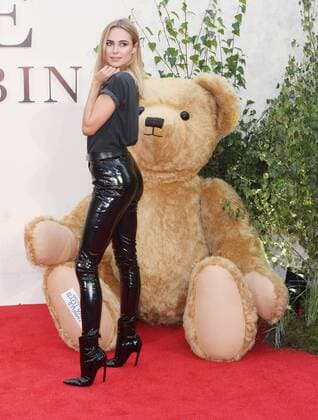 Kimberley Garner attends the World Premiere of Goodbye Christopher Robin held at Odeon Leicester Square in London. SEPTEMBER 20th 2017  RHDx172161