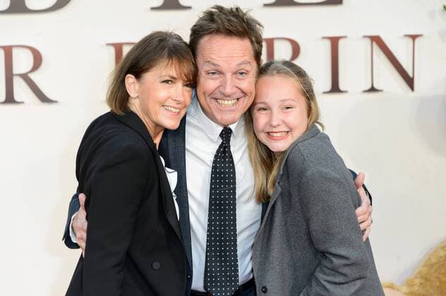 September 20, 2017 - London, London, UK - London, UK. ANNE-MARIE CONLEY and BRIAN CONLEY attends the world film premiere of Goodbye Robin in Leicester Square. London UK  - ZUMAl94_ 20170920_zaf_l94_115 Copyright: xRayxTangx