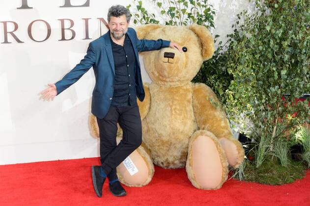 September 20, 2017 - London, London, UK - London, UK. Actor ANDY SERKIS attends the world film premiere of Goodbye Robin in Leicester Square. London United Kingdom  - ZUMAl94_ 20170920_zaf_l94_117 Copyright: xRayxTangx