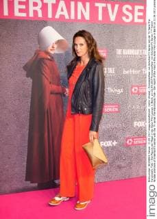 Katrin Wrobel premiere of EntertainTV series with the TV series The Handmaids Tale - the report of the maid in the Astor Film Lounge in Berlin on 21 09 2017 premiere of EntertainTV series
