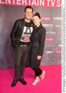 Malte Arkona with Mrs. Anna Maria Premiere of EntertainTV series with the TV series The Handmaids Tale - The report of the maid in the Astor Film Lounge in Berlin on 21 09 2017 premiere of EntertainTV series