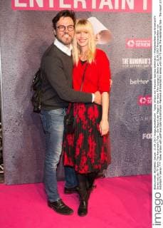 Tobey Wilson with girlfriend Sabrina Gehrmann Premiere of EntertainTV series with the TV series The Handmaids Tale - The report of the maid in the Astor Film Lounge in Berlin on 21 09 2017 premiere of EntertainTV series