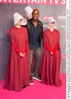 Yared Dibaba premiere of EntertainTV series with the TV series The Handmaids Tale - The report of the maid in the Astor Film Lounge in Berlin on 21 09 2017 premiere of EntertainTV series