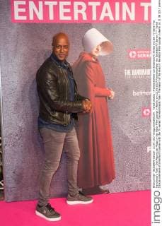 Yared Dibaba premiere of EntertainTV series with the TV series The Handmaids Tale - The report of the maid in the Astor Film Lounge in Berlin on 21 09 2017 premiere of EntertainTV series