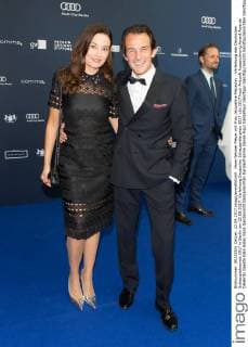 Hans-Werner Meyer mit Frau Jacqueline Macaulay - Verleihung des Deutschen Schauspielerpreis 2017 in Berlin am 22.09.2017. Verleihung Deutscher Schauspielerpreis 2017