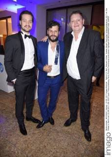 Patrick G. Boll, Manuel Cortez, Soeren Bauer Deutscher Schauspielerpreis 2017 im Zoo Palast in Berlin am 22.09.2017