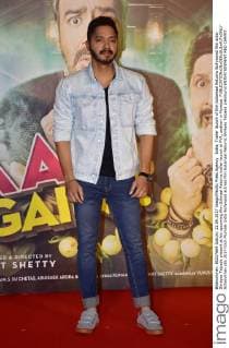 India: Trailer launch of film Golamaal Returns Bollywwod film actor Shreyas Talpade present at his upcoming film Golmaal Returns trailer launch at PVR, andheri in Mumbai.  AzharxKhan