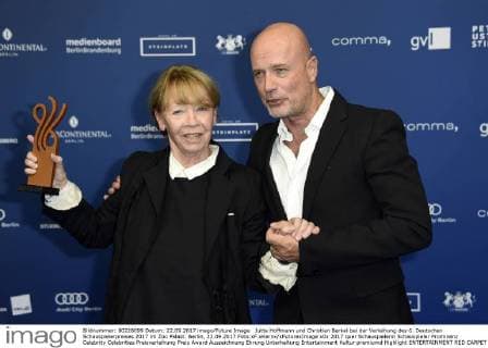 Jutta Hoffmann und Christian Berkel bei der Verleihung des 6. Deutschen Schauspielerpreises 2017 im Zoo Palast. Berlin, 22.09.2017 Foto:xF.xKernx xFuturexImage