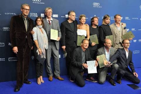 Preistraeger bestes Ensemble, Wellness fuer Paare Preistraeger Schauspielerpreis 2017 im Zoo Palast in Berlin am 22.09.2017