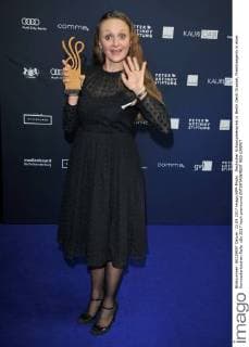 Deutscher Schauspielerpreis in Berlin Gerdi Drassel, Preistraegerin in einer Komoediantischen Rolle