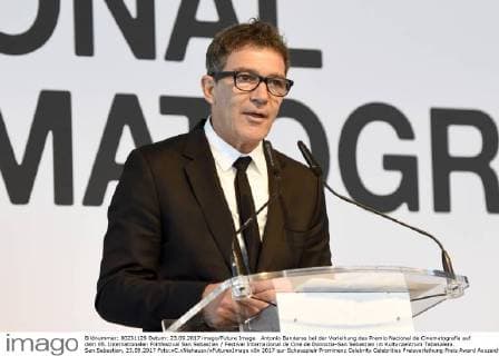 Antonio Banderas bei der Verleihung des Premio Nacional de Cinematografia auf dem 65. Internationalen Filmfestival San Sebastian Festival Internacional de Cine de Donostia-San Sebastian im Kulturzentrum Tabakalera. San Sebastian, 23.09.2017 Foto:xC.xNiehausx xFuturexImage