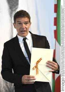 Antonio Banderas bei der Verleihung des Premio Nacional de Cinematografia auf dem 65. Internationalen Filmfestival San Sebastian Festival Internacional de Cine de Donostia-San Sebastian im Kulturzentrum Tabakalera. San Sebastian, 23.09.2017 Foto:xC.xNiehausx xFuturexImage