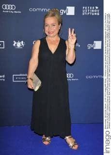 Christine Urspruch Ankunft Deutscher Schauspielerpreis 2017 im Zoo Palast in Berlin am 22.09.2017