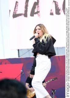 September 23, 2017 - Las Vegas, Nevada, United States of America - Singer songwriter Julia Michaels performs during the the 2017 iHeart Radio Music Festival Village on September23, 2017 at the Las Vegas Village in Las Vegas , Nevada Las Vegas United States of America - ZUMAt114 20170923_zap_t114_028 Copyright: xMarcelxThomasx