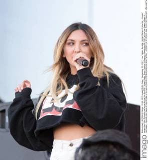 September 23, 2017 - Las Vegas, Nevada, United States of America - Singer songwriter Julia Michaels performs during the the 2017 iHeart Radio Music Festival Village on September23, 2017 at the Las Vegas Village in Las Vegas , Nevada Las Vegas United States of America - ZUMAt114 20170923_zap_t114_030 Copyright: xMarcelxThomasx